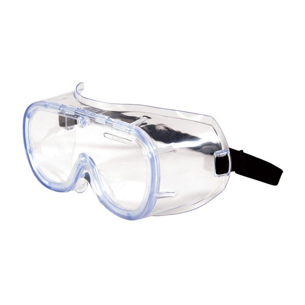 Bouton Optical Safety Goggles, Clear Anti-Fog, Scratch-Resistant Lens, 552 Softsides Series 248-5290-400B