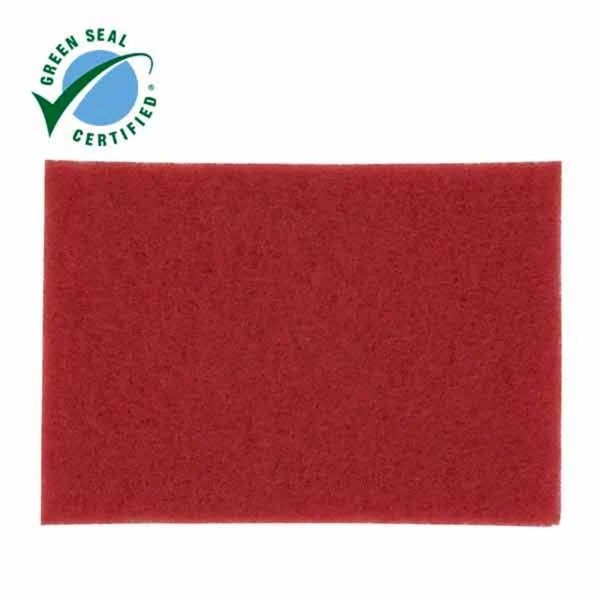 3M Red Buffer Pad 5100, 22 in, PK5 5100