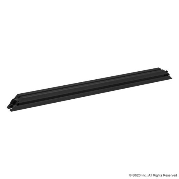 80/20 Support, 45 Degree, 1515-S X 24" Blk Ano 2549-BLACK
