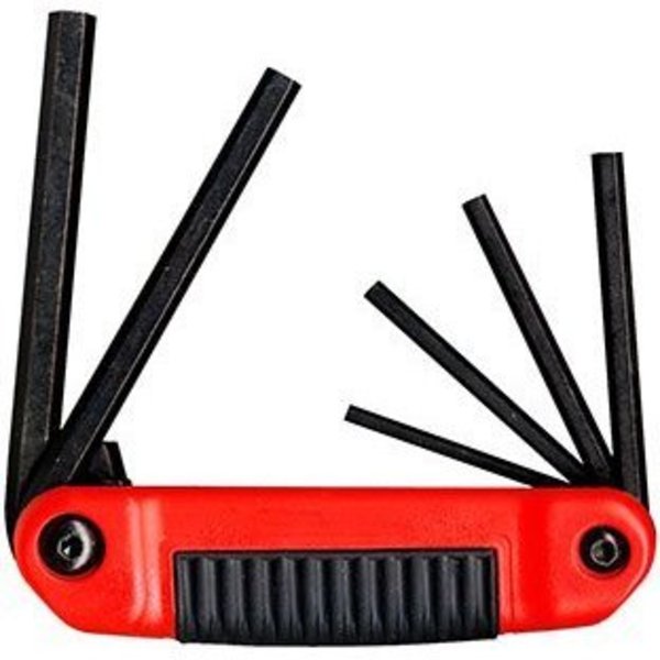 Eklind 6 Piece SAE Fold-Up Hex Key Set, 25611 25611