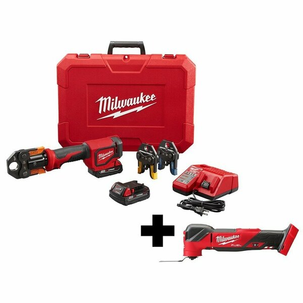 Milwaukee Tool M18 Press Tool Kit. M18 Multi-Tool 2674-22P,2836-20