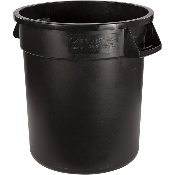Bronco 10 gal Round Trash Can, Black 84101003
