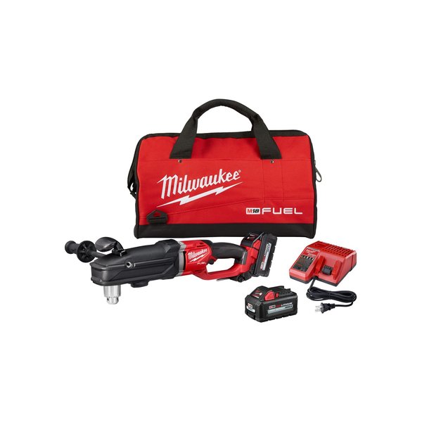 Milwaukee Tool M18 FUEL™ SUPER HAWG™ Cordless 1/2" Right Angle Drill Kit 2809-22