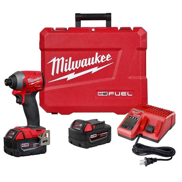 Milwaukee Tool M18 FUEL 1/4 in Hex Impact Driver Kit 2853-22