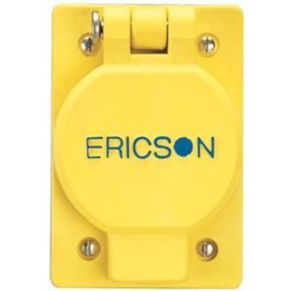 Ericson Single Flip Lid, w/Fs Coverplate, for 20- 2900-FS