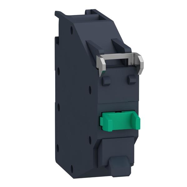 Schneider Electric Contact block, Harmony XB4 - ATEX D, single contact, gas protected contact, screw clamp terminals, 1NO ZBE101GEX