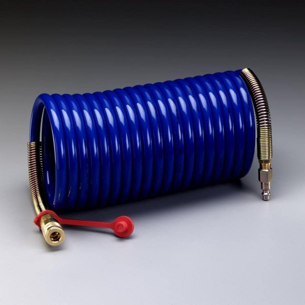 3M Supp Air Hose, 50 ft., 3/8", Schrader Fit W-2929SR-50