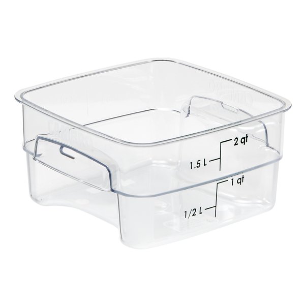Cambro 182612P148 26 x 18 x 12 White Poly Food Storage Box