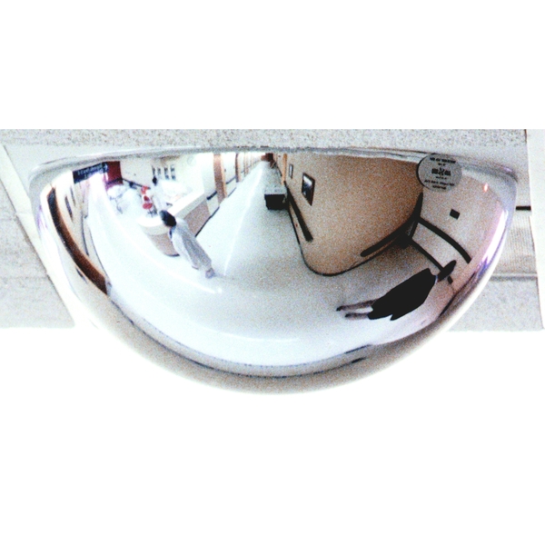 See All Industries Mirror, Full Dome, Drop In, Acrylic, 24" PVT-BAR2X2