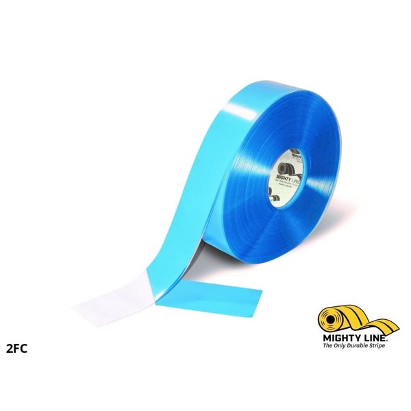 Mighty Line Clear Floor Tape, 2" x 100 ft. Roll 2FC