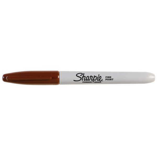 Sharpie Perm Marker, Fine Point, Brown Ink 30037