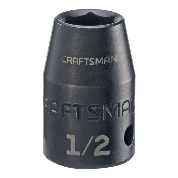 Craftsman Sockets, 1/2" Drive 1/2" SAE Impact Shal CMMT15850
