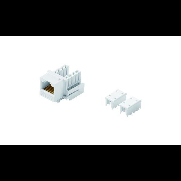 Steren Cat5e Keystone Jack 90 Degree RJ45 White 310-120WH