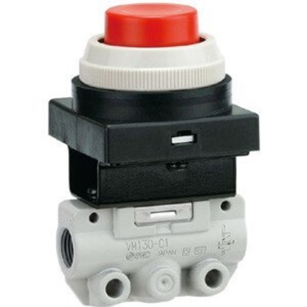 Smc Mechanical Valve, 2/3 Port, 1/8", Twist VM131-N01-35BA