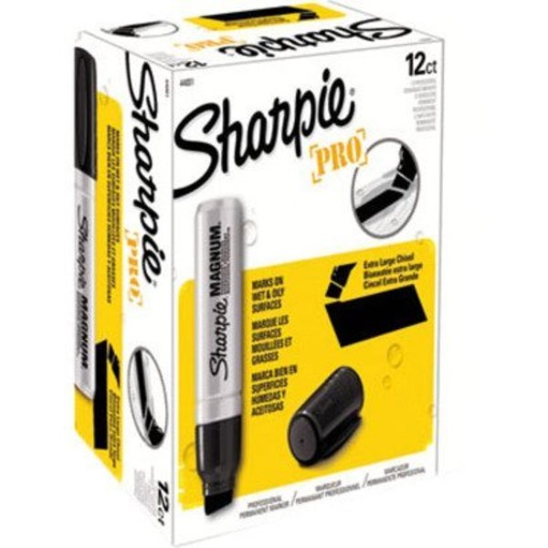 Sharpie Magnum Permanent Marker Jumbo Chisel Point - Black for sale online