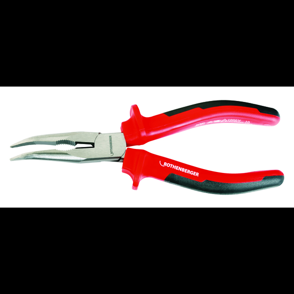 Rothenberger Long Nose Pliers, Angled 324739