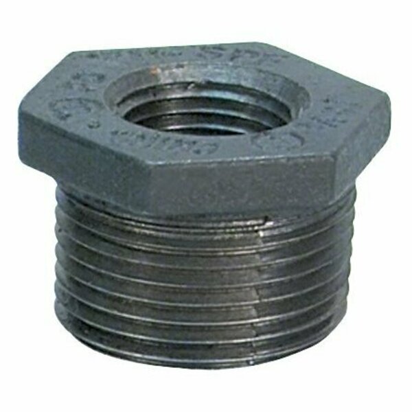 Smith-Cooper Hex Bushing, Galvanized, 150lb, 5X2" 4316010912