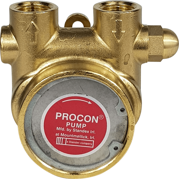 Procon Brass Pump, Series 4, 5/8" Port, 250 psi 104E240F11BC