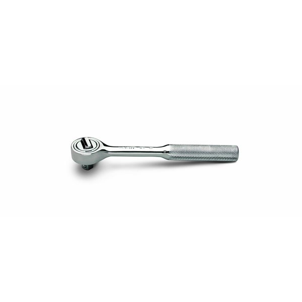 Wright Tool 3/8" Drive 41 Geared Teeth Round Ratchet 3/8" Drive Ratchet Knurled Grip 3426
