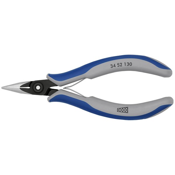 Knipex Precision Gripping Pliers, Half Round Ti 34 52 130