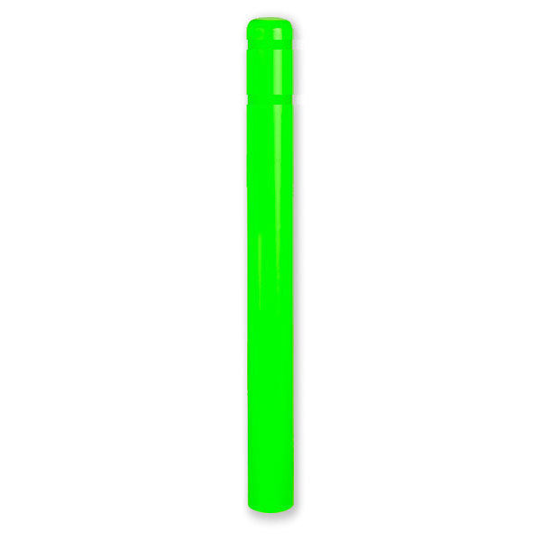Post Guard Post Sleeve, 7" Dia, 52" H, Lime Green CL1386LL52