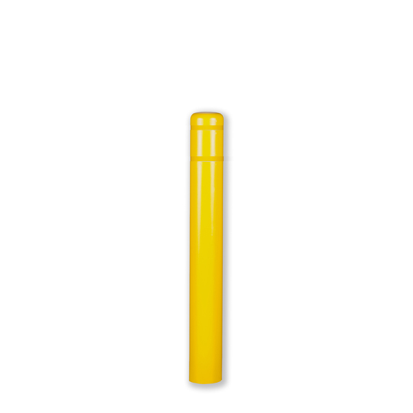 Zoro Select Post Sleeve, 7" Dia, 52" H, Yellow CL1386FF