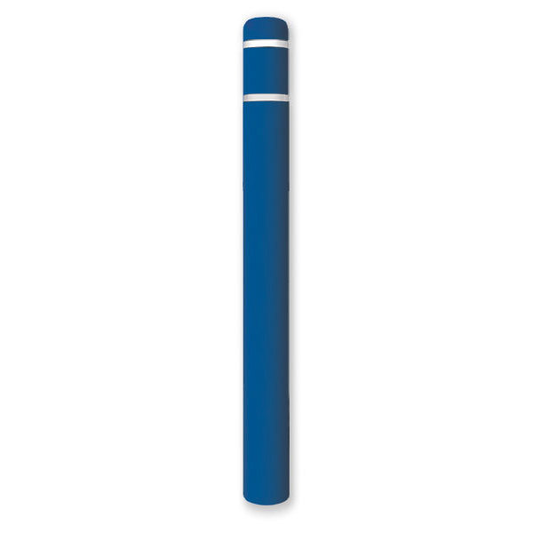Post Guard Post Sleeve, 10-7/8" Dia, 60" H, Blue/Whi 3512W