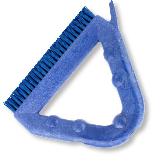 Sparta 7 in W Tile and Grout Brush, Blue, Polypropylene 41323EC14