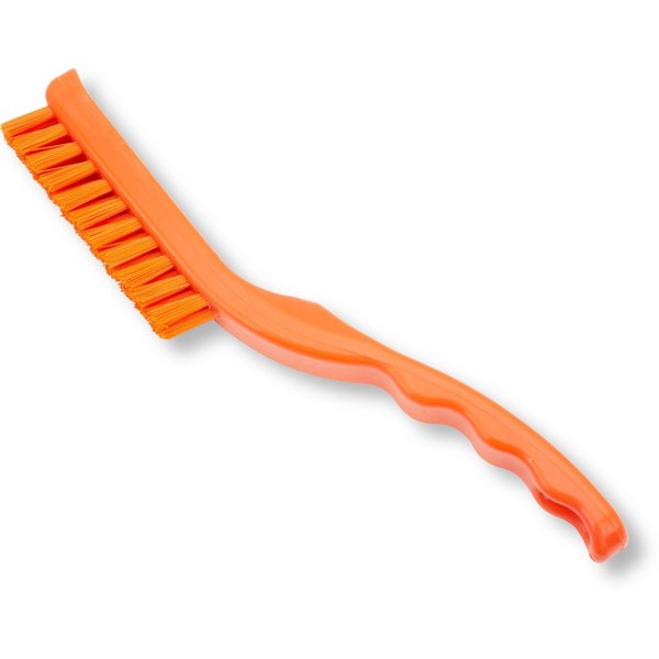 Sparta 0.88 in W Detail Brush, Orange, Polypropylene 42022EC24