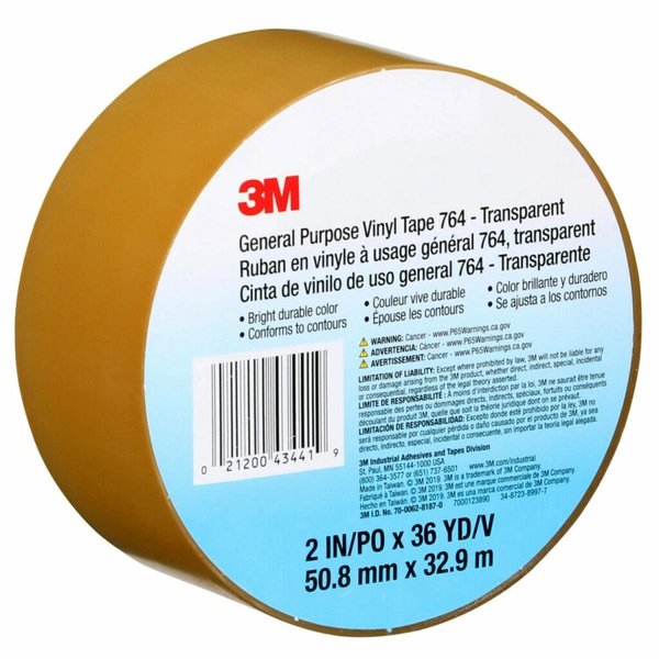 3M General Purpose Vinyl Tape 764, PK3 764