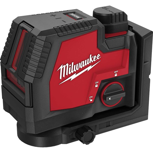 Milwaukee Tool REDLITHIUM USB Green Cross Line Laser 3521-21