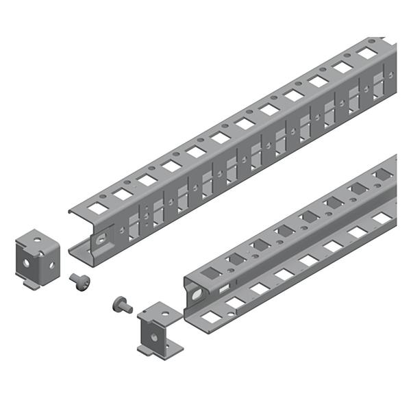 Schneider Electric Universal cross rails, PanelSeT SFN, Spacial SF, Spacial SM, H40 W600mm, 1 row, set of 2 NSYSUCR4060