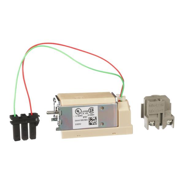 Square D Circuit breaker accessory, PowerPacT M/P/R, shunt trip, 220VAC to 240VAC, 250VDC S33662