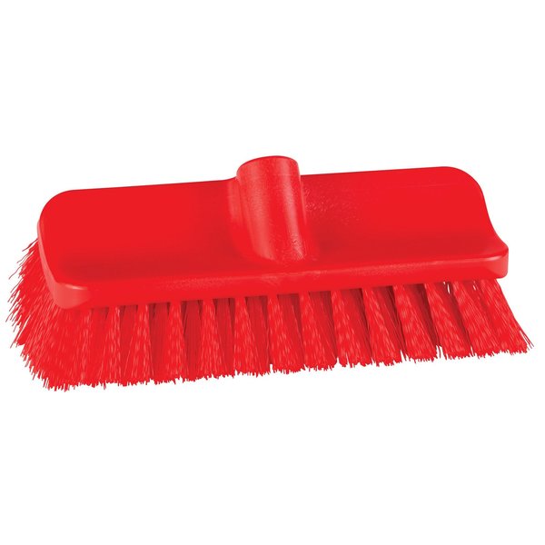 Colorcore ColorCore Stiff High-Low Deck Scrub, Red 366214