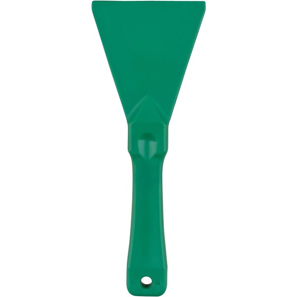 Carlisle Foodservice Plastic Handheld Scraper 3", Green 40230EC09