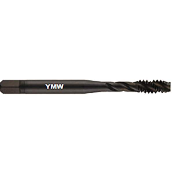 Ymw Taps Spiral Flute Tap, M4X0.7, 4 Flutes, TICN 374917TICN