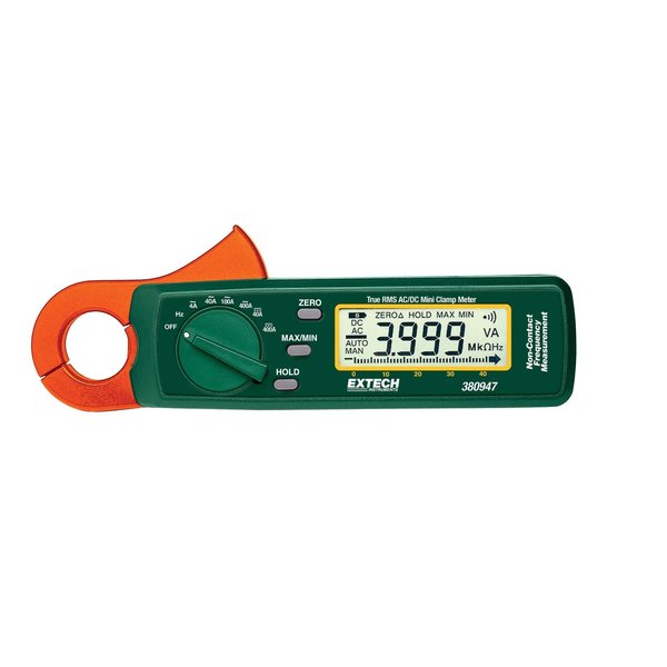 Extech Clamp Meter With Nist, 380947 380947-NIST