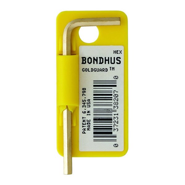 Bondhus SAE L-Shape Hex Key, 9/16" Tip Size 38217