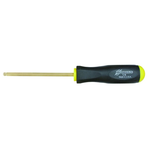 Bondhus 7/16In Plated Ball End Screwdriver Hex 7/16" 38615