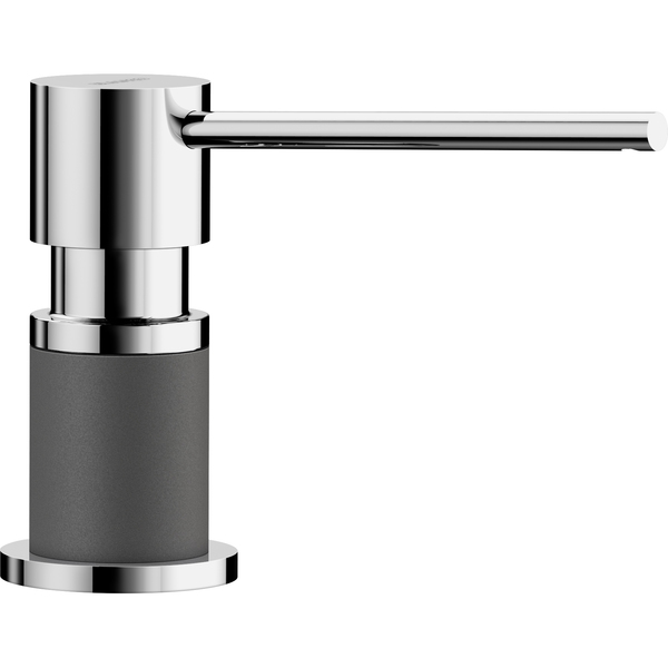 Blanco Lato Soap Dispenser - Chrome/Cinder 402304