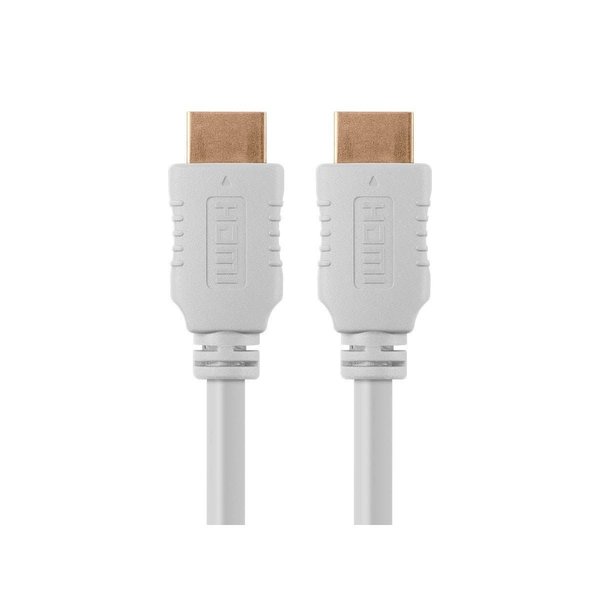 Monoprice HDMI Cable, High Speed, White, 10ft., 28AWG 4029