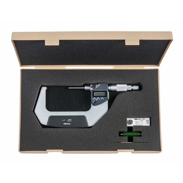 Mitutoyo Micrometer, Non-Rotating 2-3" .00005" 406-352-30