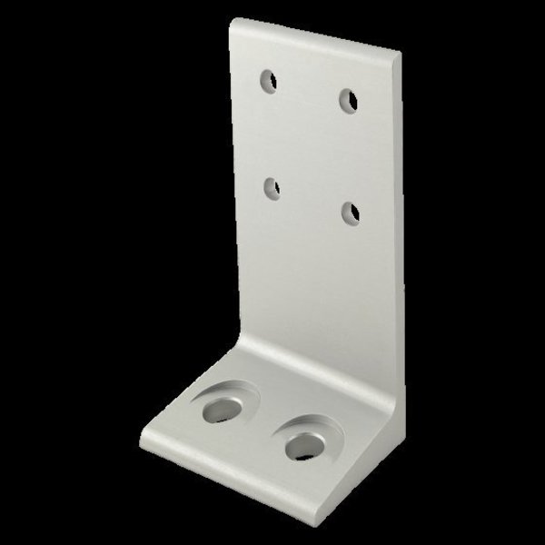 80/20 Floor Mount Economy Anchor Foot 80mm 40S 40-2417