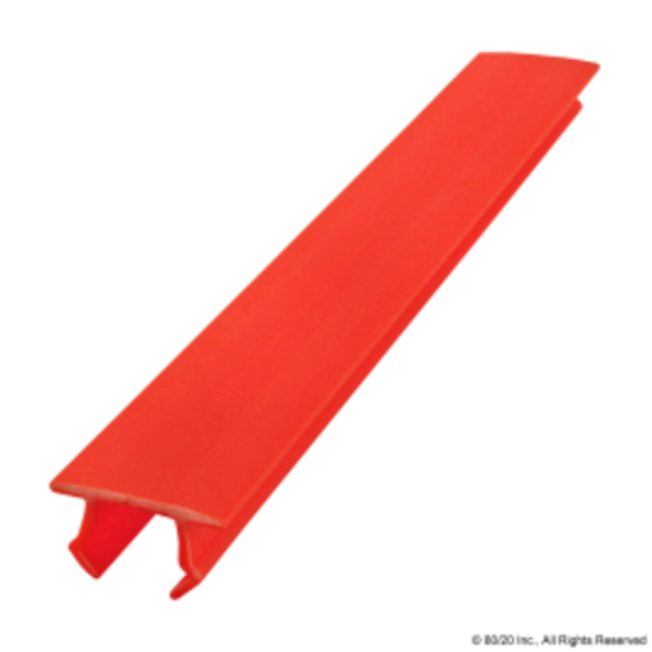 80/20 Red Economy T-Slot Cover 40 S 40-2825