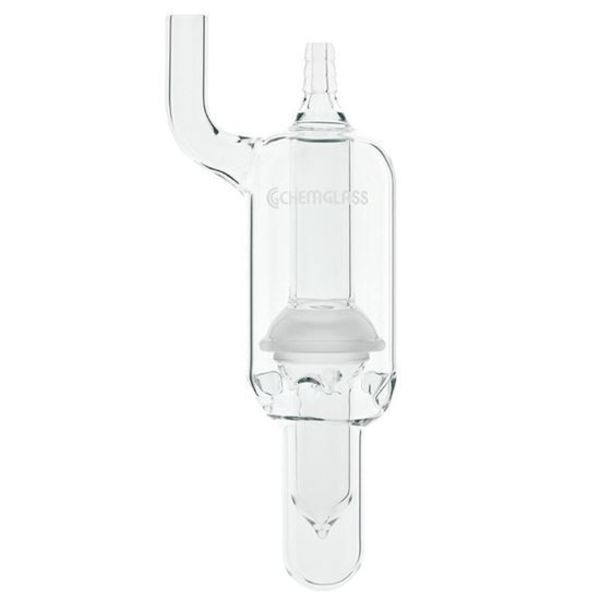 Chemglass Bubbler High Cap with Check Valve CG-4522-01