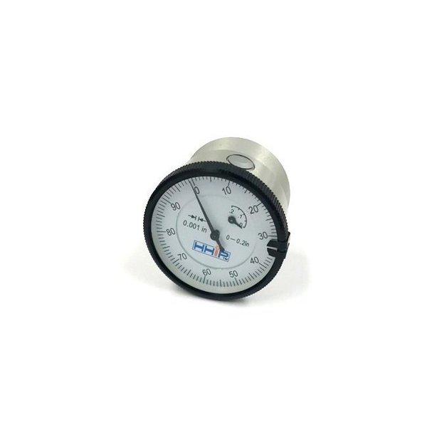 Hhip 0-0.20" Back Plunge Dial Indicator With 3/8" Stem 4400-0015