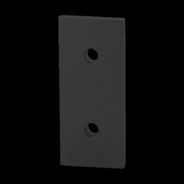 80/20 Black 45 S 2 Hole Joining Strip 45-4307-BLACK