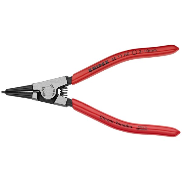 Knipex Snap Ring Pliers, External, 5 1/2", Forg 46 11 A0