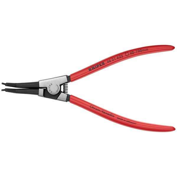 Knipex Snap Ring Pliers, External, 8 1/4" Exter 46 31 A32