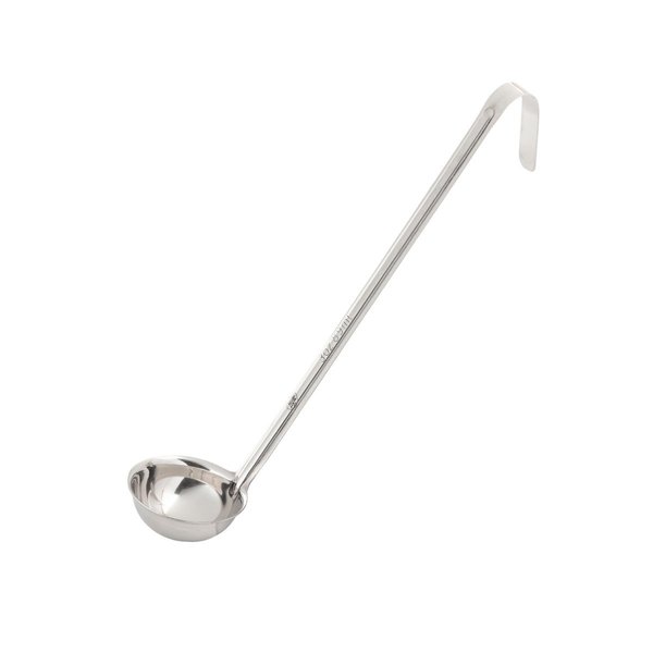 Tablecraft Stainless Steel Ladle, One-Piece, 3 oz 4703